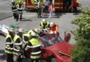 Bayern: Frau nach Unfall in München in Cabrio eingeklemmt