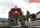 Stmk: Brand im Motorraum einer Lokomotive am Bahnhof in Wies