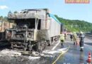 Nö: Brennender Lkw auf der A2 bei Grimmenstein