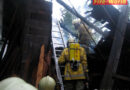 Oö: Garten- und Geräteschuppenbrand in Bad Ischl