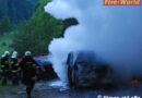 Nö: Brand zweier Pkw in Kirchberg am Wechsel