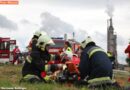 Oö: Katastrophen-Großübung im Chemiepark Linz