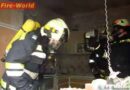 Nö: Küchenbrand von Nachbarn mit Pulverlöscher gelöscht