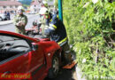 Nö: Aufräumarbeiten nach Verkehrsunfall in Pernitz