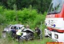 Nö: Eingeschlossene Person nach Pick-Up-Überschlag bei Utzenlaa