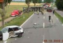 Nö: Sattelschlepper nach Kollision mit Pkw auf der LB 10 umgestürzt