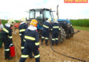 Nö: Traktorbrand in Aschbach