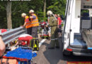Nö: Verletzte bei Motorrad – Pkw – Kollision auf B 210 im Helenental