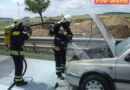 Nö: Fahrzeugbrand auf der Ostautobahn in Fischamend