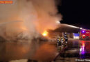 Stmk: Brand im Altstoffsammelzentrum in Kapfenberg