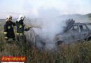 Nö: Herrenloser Pkw in Maria Enzersdorf in Vollbrand