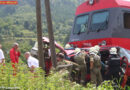 Nö: 2-stündiger Rettungseinsatz nach Pkw-Zug-Kollision in Schönberg/Kamp