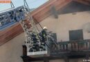 T: Wohnhaus durch eine Kerze in Brand geraten