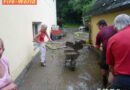 Oö: Unwetterkatastrophe in Wallern an der Trattnach