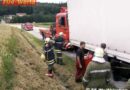 Oö: Dieselaustritt aus Lkw, Tank überfüllt