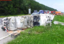 Nö: Lkw-Unfall auf der A2 bei Wöllersdorf