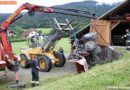 Ktn: Fahrer rettete sich mit Sprung vom Traktor