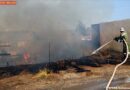 Nö: Nach der Flut wütete nun das Feuer – sechs Feuerwehren bei Brand im Einsatz