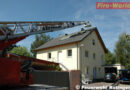 D: Feuerwehr Ratingen spendet Schatten auf Wohngebäude