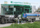 Nö: Umgestürzter Milch-Tankwagen in Aschbach