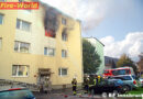 T: Brand drohte auf mehrere Wohnungen überzugreifen