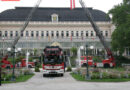Oö: FF Bad Ischl segnet neue Drehleiter