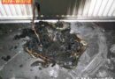 Nö Brand eines Heizlüfters – Besitzer reagiert richtig
