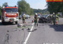Oö: Schwerer Unfall auf der B3 in Luftenberg