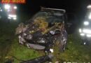 Stmk: Verkehrsunfall auf der L301 mit spektakulärer Suchaktion