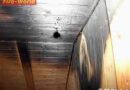Vlbg: Hose über dem Saunaofen fing Feuer