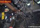 T: Brand im Dachbodenbereich im Hotel Europa