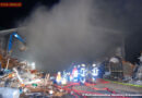 D: Großbrand in Entsorgungsbetrieb in Nienburg