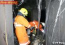 Oö: Wohnhaus bei Brand schwer beschädigt