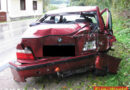 Nö: Pkw touchierte Betonsockel an der LB39