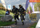 Oö: Schärdinger Feuerwehr bei Turmlauf in Tirol