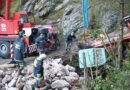 Oö: 33to schweres Schwerfahrzeug abgestürzt