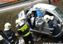 Strmk: Schwerer Unfall auf der B 145 bei Bad Aussee endet glimpflich