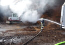 Nö: Brand in einem Brennstofflager in Ernsthofen