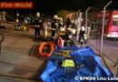 Oö: Flugnotfallübung am Blue Danube Airport Linz/Hörsching