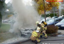 Oö: Brand eines Pkw in Linz