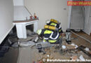 Bayern: Brand in Fehlbodendecke in Münchner Wohnung