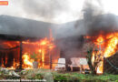 Deutschland: Vollbrand eines Einfamilienhauses in Petershagen-Friedewalde