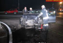 Oö: Pkw bei Unfall auf Dach gelandet -> Schwanenstadt