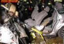 Nö: Fahrzeuglenker nach Unfall im Fahrzeug eingeklemmt