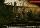 Deutschland: Großbrand einer Produktionshalle in Schwelm