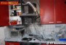 Oö: Küchenbrand mit Pulverlöscher erfolgreich bekämpft