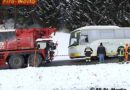 Nö: Zwei leicht verletzte Personen bei Autobusunfall im Waldviertel