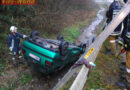 Nö: Schwerer Unfall bei Bromberg -> Pkw sich in Bach