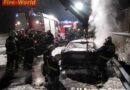 Nö: Pkw geriet während der Fahrt in Brand