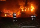 Stmk: 88 Mann bekämpfen Großbrand